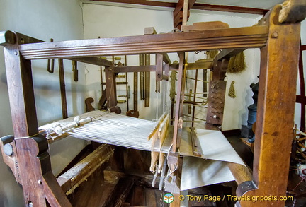 Marksburg - weaving room 